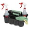Rubbermaid Commercial Carry Caddy, Heavy-duty, 15"x10-9/10"x7-2/5", Black RCP315488BLA - alternate 2